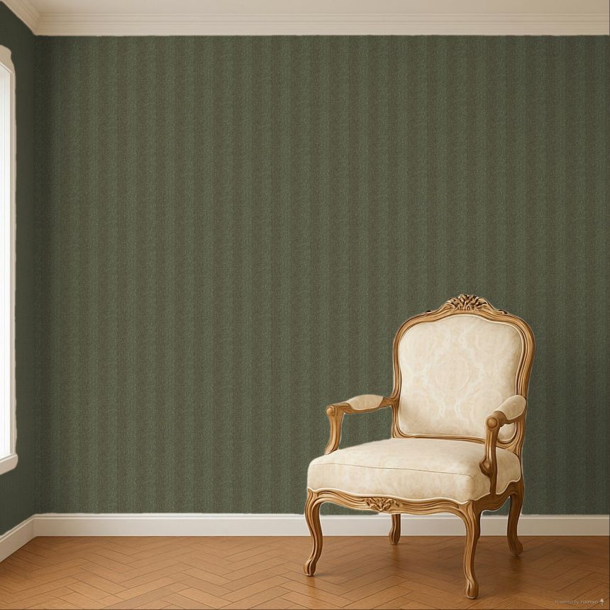 Vliestapete, Imitation von gestreiftem Tweed-Stoff, ILA601, Aquila, Khroma by Masureel