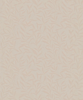 Beige Tapete, Zweige, Blätter, 221351, Botanical, BN Walls