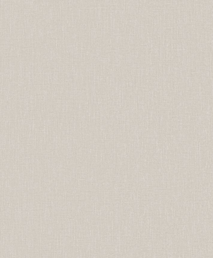 Braun-beige Tapete, Stoffimitat, AT1008, Atmosphere, Grandeco