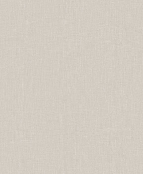 Braun-beige Tapete, Stoffimitat, AT1008, Atmosphere, Grandeco