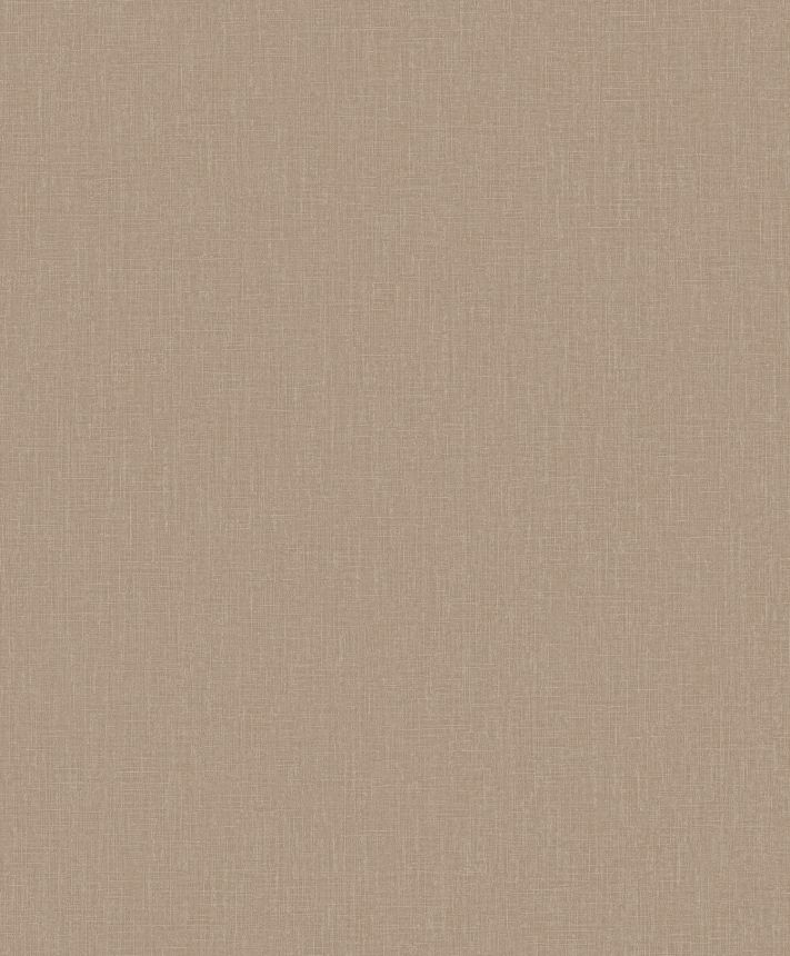 Braune Tapete, Stoffimitat, AT1014, Atmosphere, Grandeco