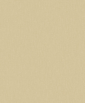 Gelb-beige Tapete, Stoffimitat, AT1015, Atmosphere, Grandeco