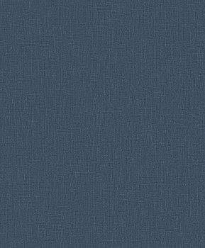 Dunkelblaue Tapete, Stoffimitat, AT1025, Atmosphere, Grandeco