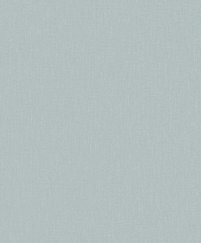 Blaugraue Tapete, Stoffimitat, AT1026, Atmosphere, Grandeco