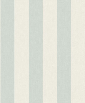 Hellblau gestreifte Tapete, Stoffimitat, AT4028, Atmosphere, Grandeco