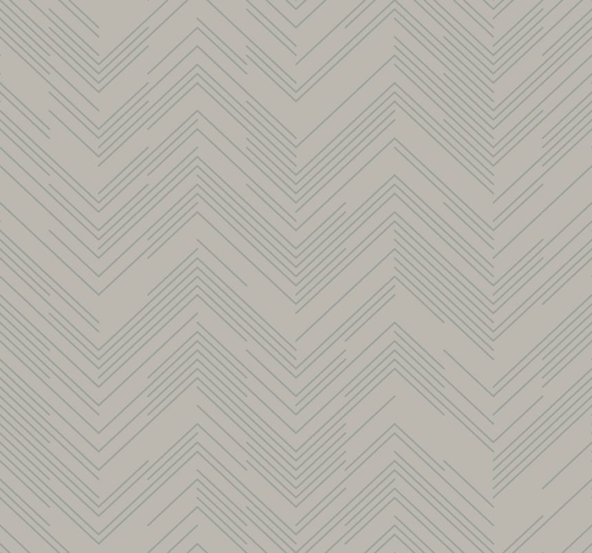 Geometrische Tapete in Grau und Silber, MD7227, Modern Metals, York