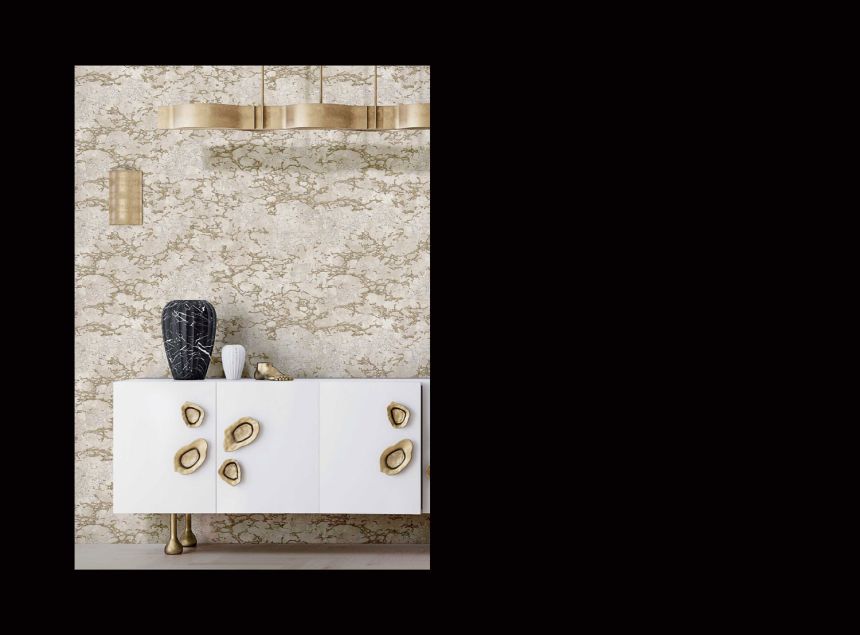 Beige Luxustapete, Stuckputz, 47713, Eterna, Parato