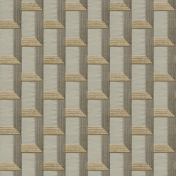 Geometric 3D non-woven wallpaper with a vinyl surface DE120073, Wallstitch, Design ID