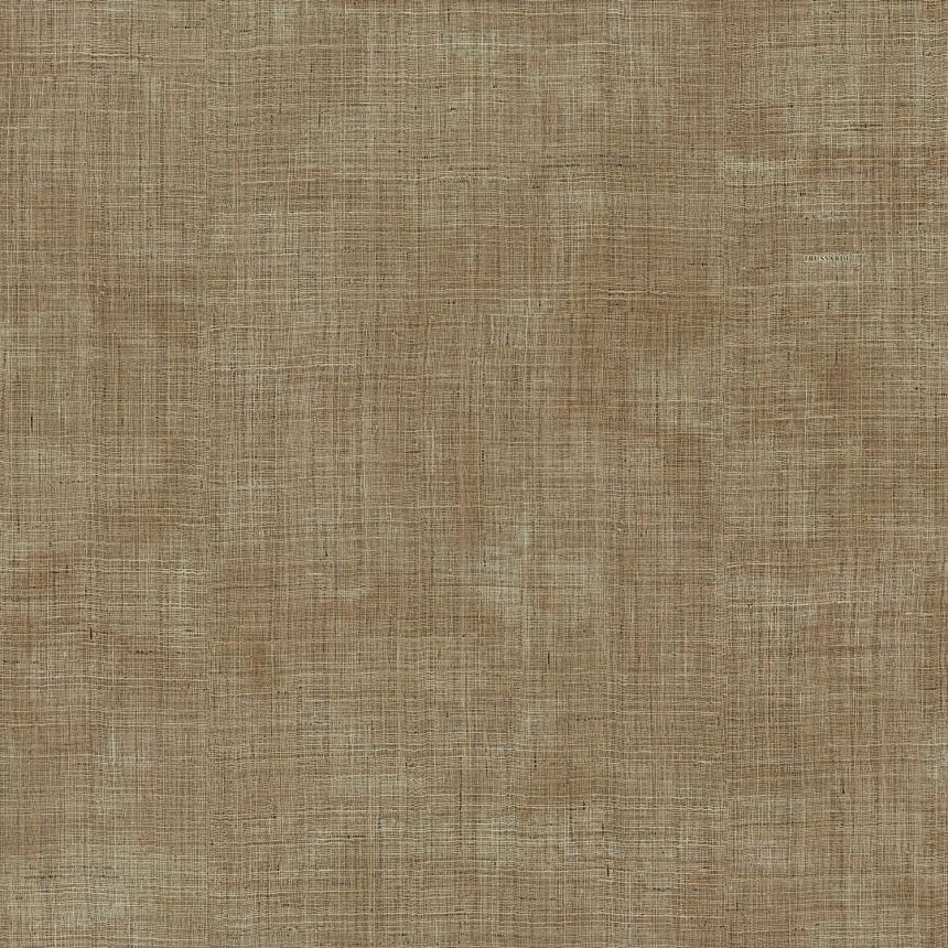 Braune Luxustapete, Stoffimitat, Z18914, Trussardi 7, Zambaiti Parati