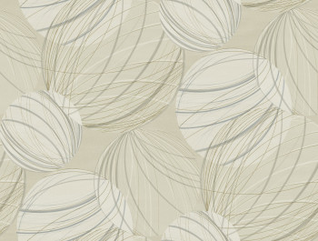 Beige geometrische 3D-Tapete, EV3908, Candice Olson Casual Elegance, York