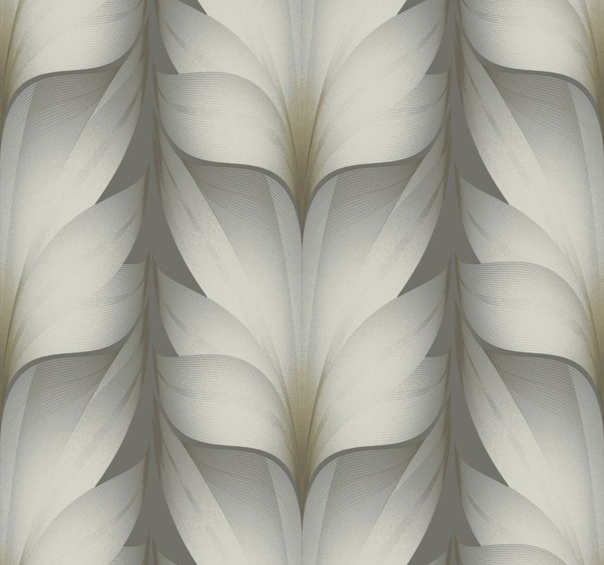Graue geometrische Vliestapete, EV3953, Candice Olson Casual Elegance, York