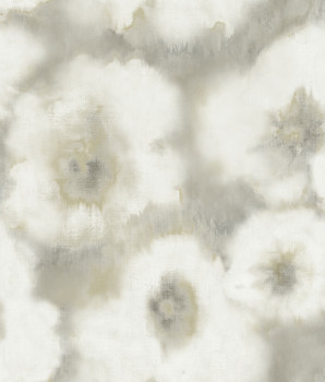 Grau-beige florale Vliestapete, EV3962, Candice Olson Casual Elegance, York