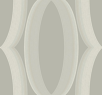 Graue Tapete, geometrisches Muster, EV3983, Candice Olson Casual Elegance, York