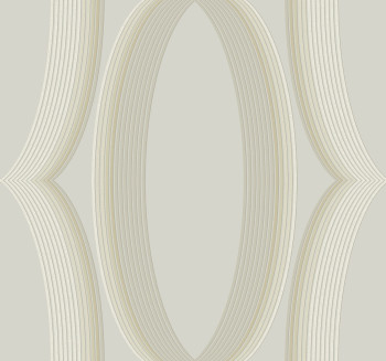 Graue Tapete, geometrisches Muster, EV3984, Candice Olson Casual Elegance, York
