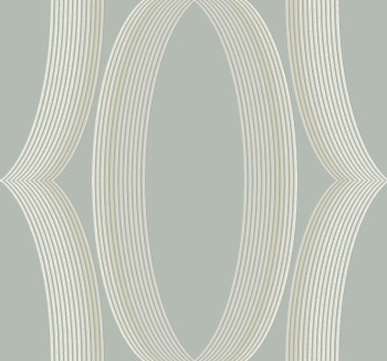 Graublaue Tapete, geometrisches Muster, EV3985, Candice Olson Casual Elegance, York
