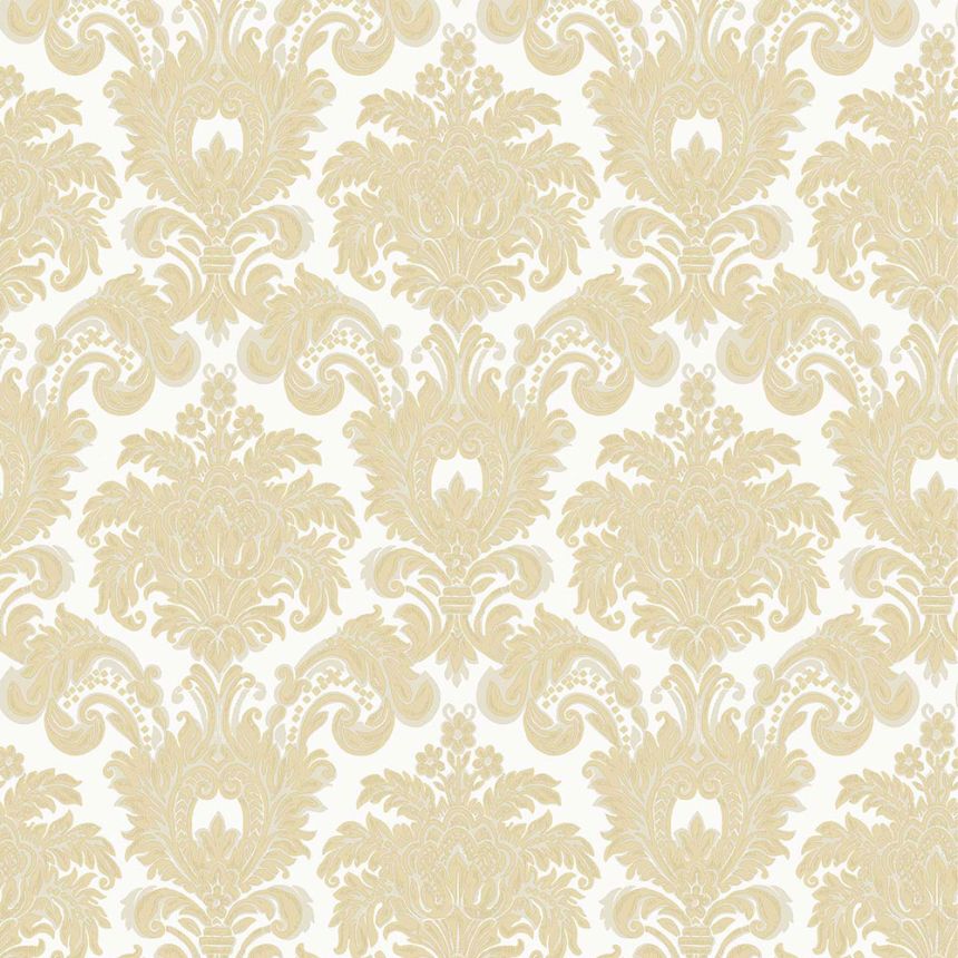 Goldbeige Barocktapete, 33322, Tradizioni, Cristiana Masi by Parato