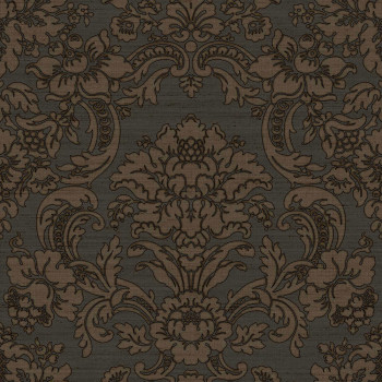 Braune Barocktapete, 33349, Tradizioni, Cristiana Masi by Parato