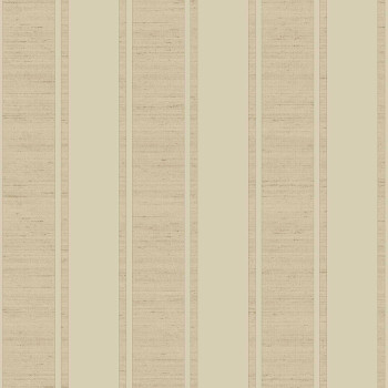 Beige gestreifte Tapete, 33363, Tradizioni, Cristiana Masi by Parato