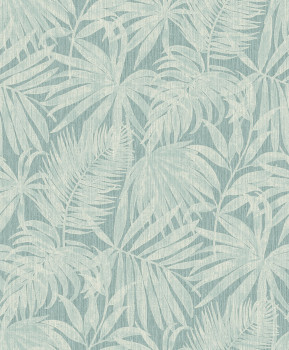 Vliestapete, blau, Blätter, PH3406, Perfect Harmony, Grandeco