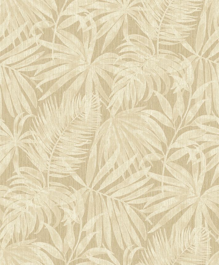 Vliestapete, ocker, Blätter, PH3412, Perfect Harmony, Grandeco