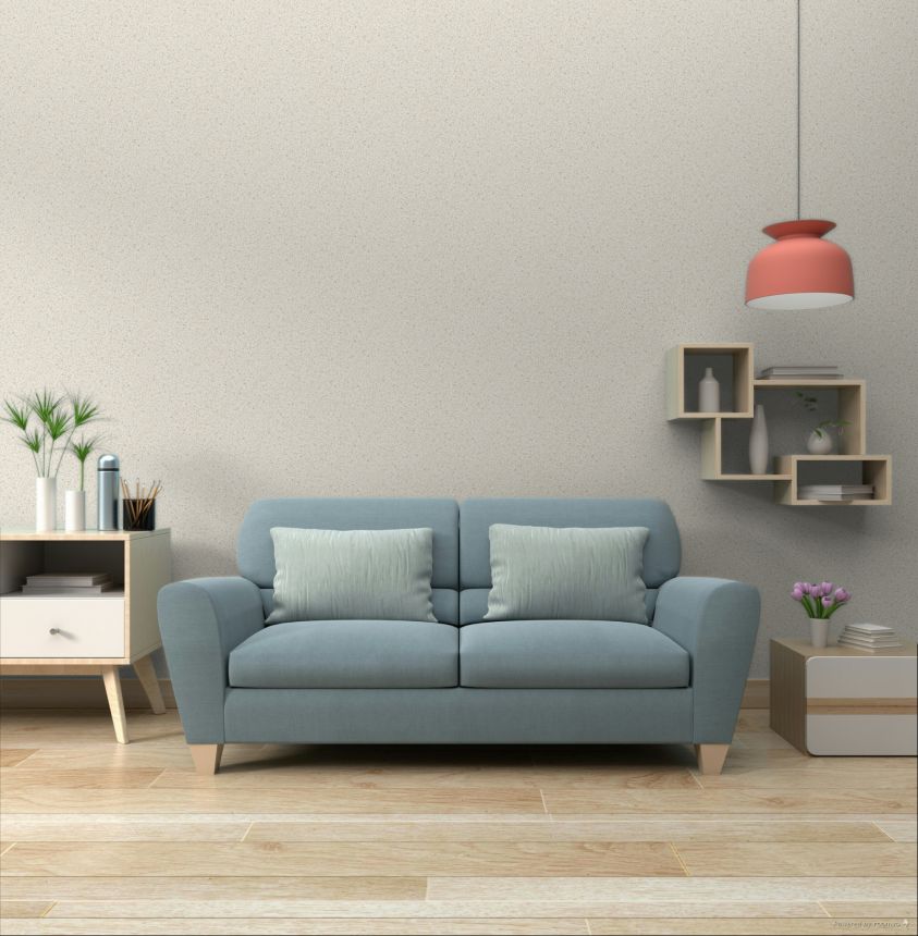 Vliestapete, creme, Stein, Terrazzo, ROC007, Rock, Masureel
