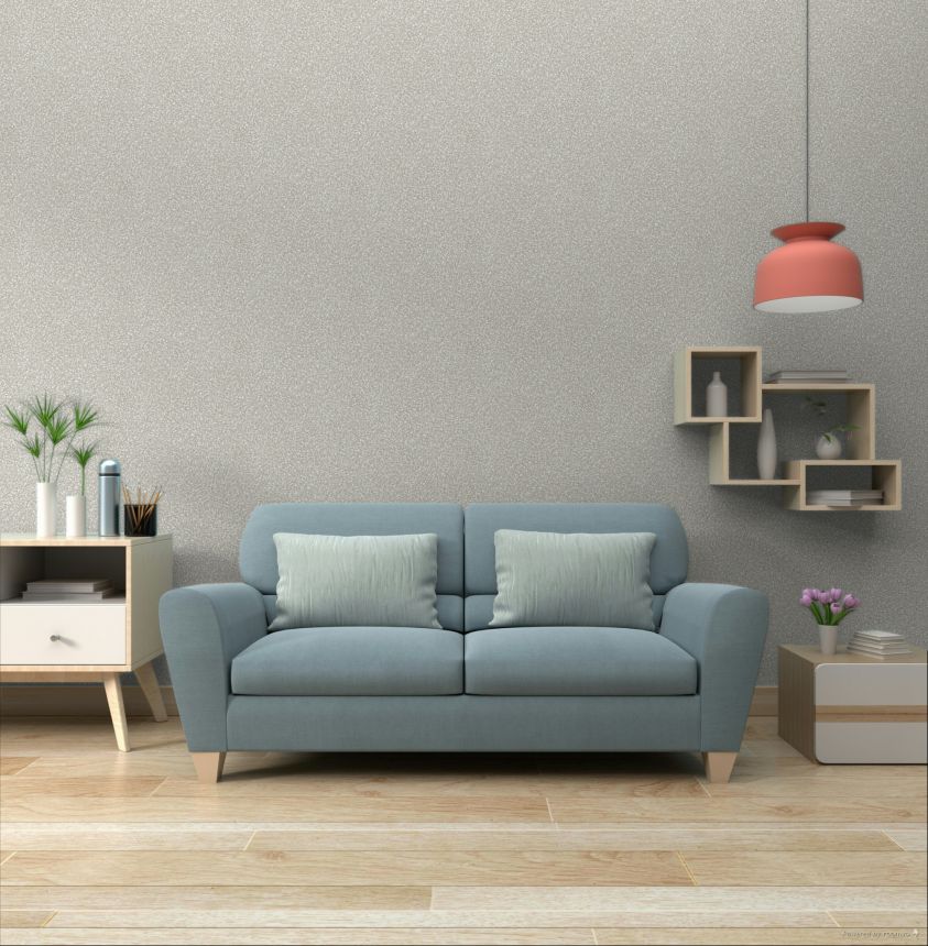 Vliestapete, grau, Stein, Terrazzo, ROC008, Rock, Masureel