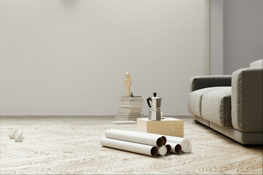 Vliestapete, creme, Stoffimitat, JOY301, Amani, Joy, Rhapsody, Masureel