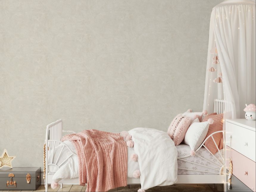 Luxus Vliestapete, beige, Stuckputz, Z15539, Mini Trend, Zambaiti Parati