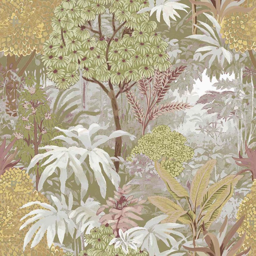 Vliestapete, grün, Blätter, 15501, Botany House, Cristiana Masi by Parato