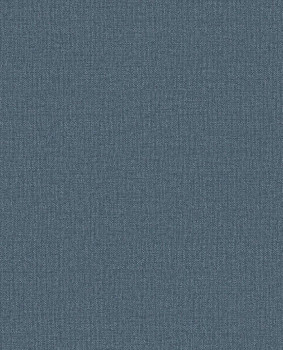 Vliestapete, blau, Stoffimitat, 340642, Linen Look, Eijffinger