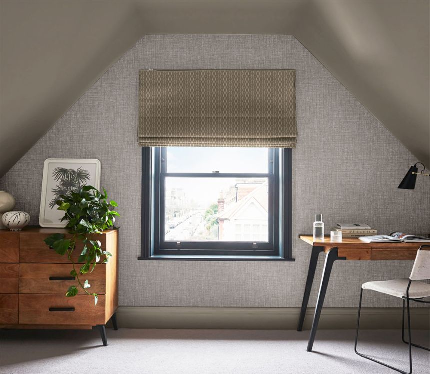 Vliestapete, grau, Strukturimitat, 124144, Element, Graham Brown Premium