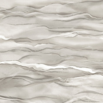 Vliestapete, grau, Wellen, Marmor, SA524043, Santa Fe, Design ID