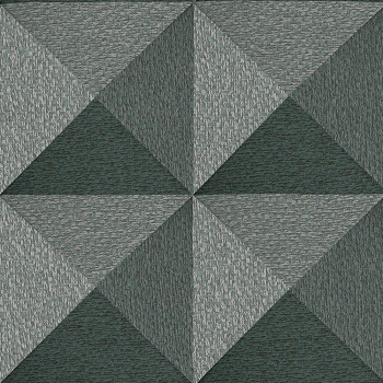 Geometrische Vliestapete, grau-schwarz, SA524105, Santa Fe, Design ID