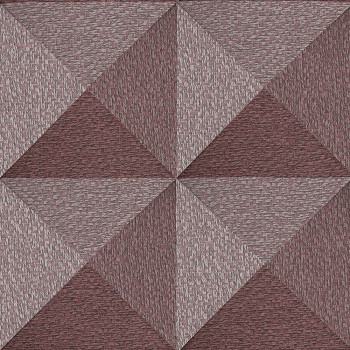 Geometrische Vliestapete, Burgunderrot, SA524106, Santa Fe, Design ID