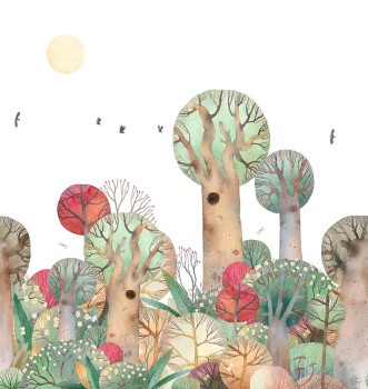 Kinderfototapete, Landschaft, Wald, CW6049-1, Cute Walls, Decoprint