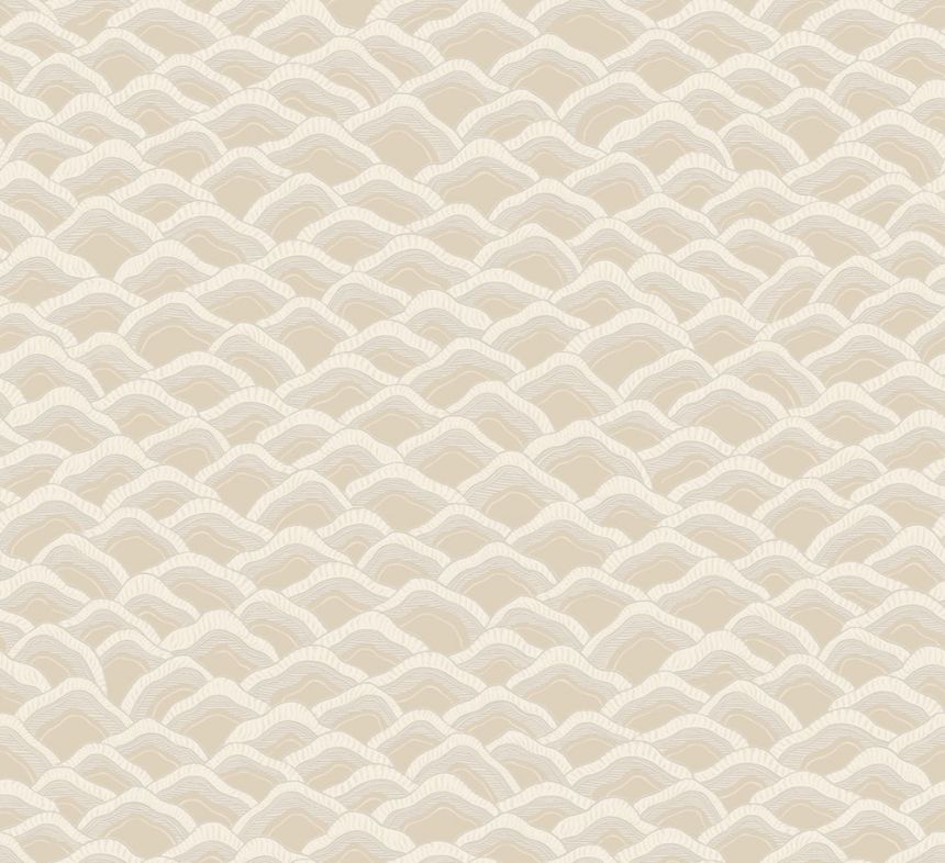 Vliestapete, beige, Landschaft, RHA301, Rhapsody, Masureel