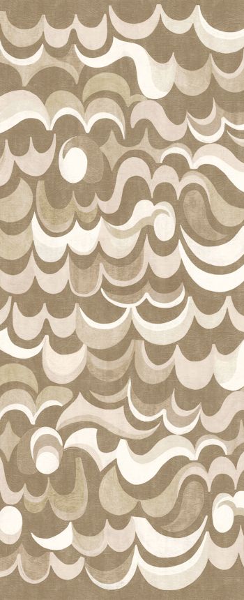 Vlies-Fototapete, braun-beige, Wellen, DGRHA1012-260, Rhapsody, Masureel