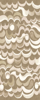 Vlies-Fototapete, braun-beige, Wellen, DGRHA1012-300, Rhapsody, Masureel