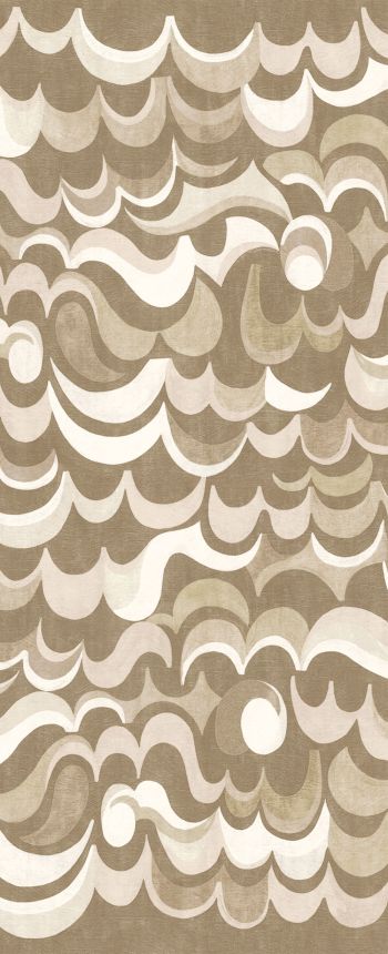 Vlies-Fototapete, braun-beige, Wellen, DGRHA1013-260, Rhapsody, Masureel