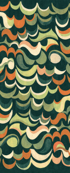 Vlies-Fototapete, grün, Wellen, DGRHA1041-260, Rhapsody, Masureel