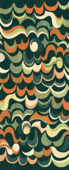 Vlies-Fototapete, grün, Wellen, DGRHA1042-300, Rhapsody, Masureel