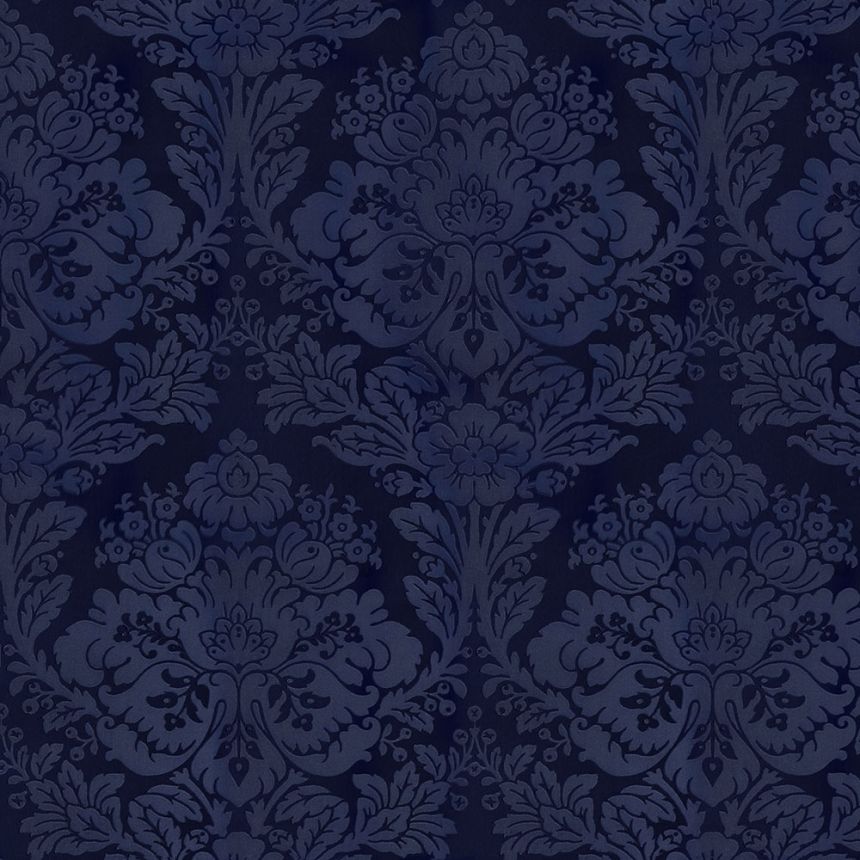 Vliestapete, blau, Barockmuster, 20004, New Tekko, Emiliana Parati