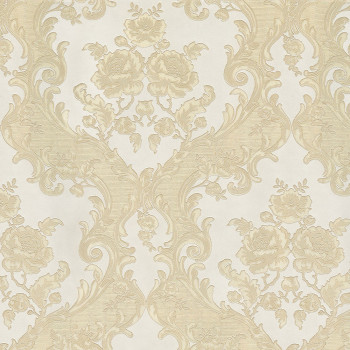 Vliestapete, creme-gold, Barockmuster, 20026, New Tekko, Emiliana Parati