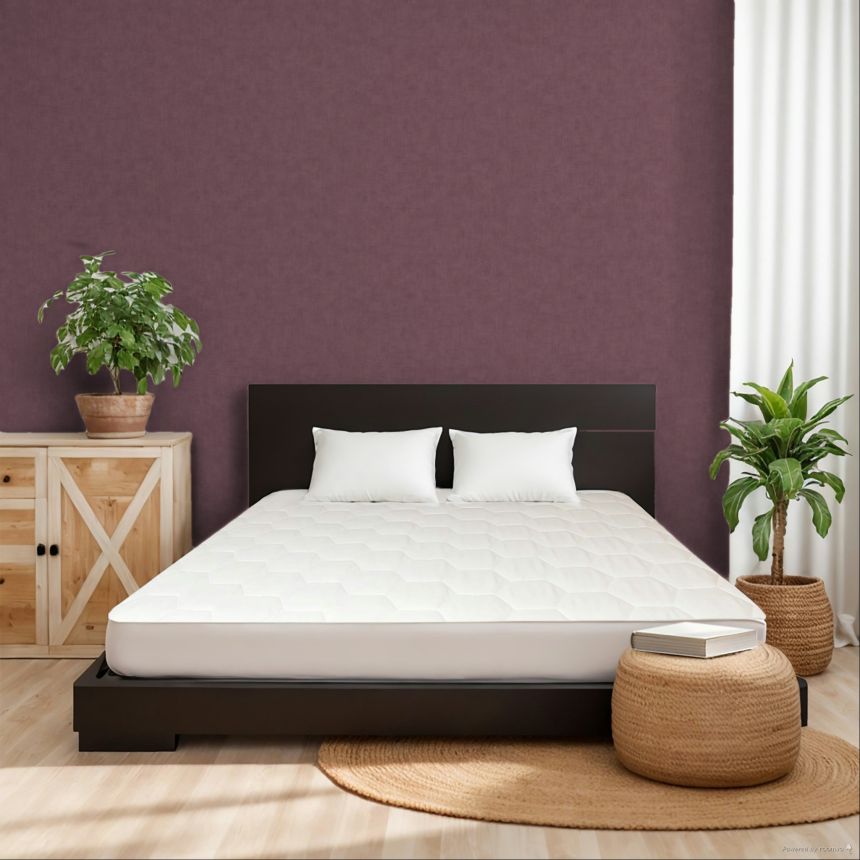Vliestapete, weinrot, Stoffimitat, FW1027, Feature Walls, Decoprint