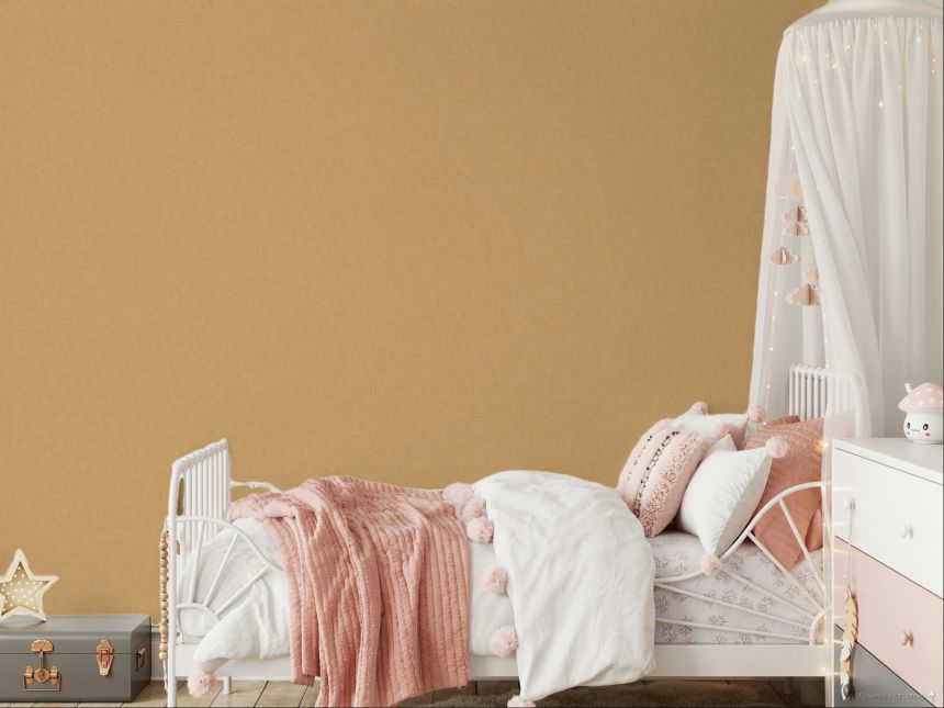 Vliestapete, ocker, Stoffimitat, FW1028, Feature Walls, Decoprint