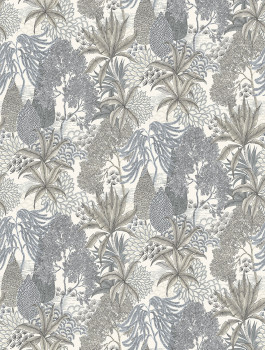 Vlies-Fototapete, grau, Blätter, FW4003-2, Feature Walls, Decoprint