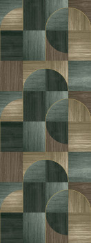 Grafische Vlies-Fototapete, grün, FW4012-2, Feature Walls, Decoprint