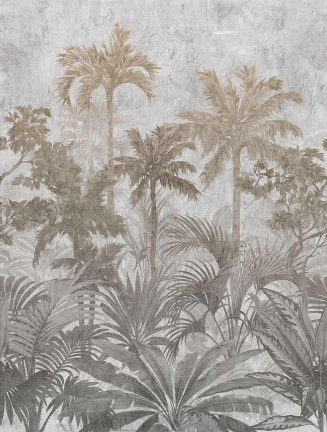 Vlies-Fototapete, grau, Palmen, FW4027-1, Feature Walls, Decoprint