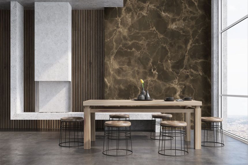 Vlies-Fototapete, braun, Marmor, FW4052-2, Feature Walls, Decoprint
