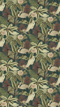 Vlies-Fototapete, grün, Vögel, Blätter, FW4061-3, Feature Walls, Decoprint